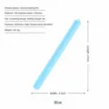 Silikon Nudelholz 41cm antihaftbeschichtet Backwerkzeug Kueche Teigroller in blau - Blau