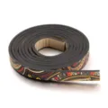 Cordon en Cuir Imprimé PU 120x1cm Multicolore Accessoire de Bracelet DIY Variante - Motif 4 / 1 Pièce