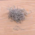 Stainless steel earring hooks DIY jewelry making findings crafts components. - Style 10 Steel Color Ear Hook (10号钢色)
