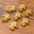Antikgold Legierung Meerjungfrau Perlen DIY Schmuck Handwerk Zubehör kleine Loch Verbindungsstücke. - Meerjungfrau / 10x11mm (1.1g)