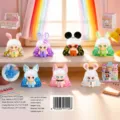 Cute Nini oil leak blind box action figure desktop display toy collection cute animal model. - -154 Nini Liquid Motion Bubblers, Set of 6 / Random One