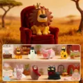 Blind box action figure set cute cartoon animal resin desktop ornaments collection - -130 Ultra Art Animals - 6 Pcs / Random One