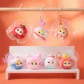 Cute magic crystal elf blind box toy pendant, sweet animal and dessert design figure set. - 7041 Fireworks Festival Squishy Toys - 6 Pcs / Random One
