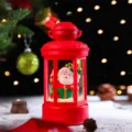 Rote Weihnachts-Weihnachtsmann-Wasserlaterne Lampe, festliche Tischdeko Dekoartikel. - Weihnachtsmann Stil (FD2208)