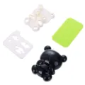 Set di stampi per polpette di riso panda per bento fai da te, sushi maker e strumenti da cucina. - Bianco e nero
