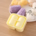 Stampo per polpette di riso per bambini fai da te utensile da cucina per sushi - Stampi per riso cilindrici doppi
