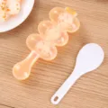 Set stampo per polpette di riso shaker DIY con spatola per bento sushi carino strumenti - Arancione