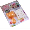 Cartoon animal rice ball mold set, cute DIY sushi maker tool for bento lunch box decor - Bear Four Brothers Rice Ball Molds