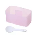 Stampo per polpette di riso rosa multistrato con cucchiaio, utensile cucina per sushi bento. - Rosa A Strati