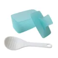 Set stampo per polpette di riso DIY con pressa per sushi e cucchiaio antiaderente per bento. - Stampi per sushi a strati blu
