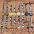 Set apo vrahiolia DIY me louloudata derma PU kai metalikes vaseis gia proxeiri xrisi. - Μοτίβο 5