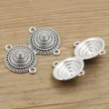 Antiksilber Legierung Schmuck Verbinder Komponenten für handgefertigte DIY Bastelprojekte. - Typ 14 Verbinder / 28*41mm (5g)