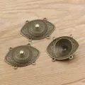 Antikbronze Legierung Schmuckverbinder, retro augenförmiger DIY Mehrloch Anhänger. - Verbinder Stil 17 / 32*44mm