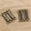 Antiker Bronze Legierung DIY Schmuckverbinder, Multi-Loch Retro Charme für Handgemacht. - Verbinder Stil 20 / 25*30mm