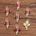 DIY alloy balloon enamel pendant charm for handmade jewelry making, cute Valentine gift accessory. - No. 13 (19E1) / 13x23mm / Colorful
