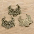 Antikbronze Legierung Mehrloch DIY Schmuck Verbinder Anhänger für Handgemachte Zubehör. - Typ 53 Verbinder / 39x40mm / Antikbronze