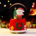 Christmas snow globe decoration cute Santa Claus ornament holiday gift festive design - Santa With Tree (2207)