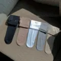 Collants scintillants effet perlé pour femme, bas transparents ultra fins en plusieurs. - Taille unique / Marron Nacré