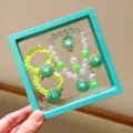 Children cute kiwi fruit pearl bracelet hair tie set sweet princess style accessories gift - Kiwi Value 5-Piece Set Gift Box