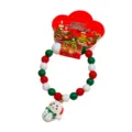 Christmas children beaded bracelet with cute snowman pendant holiday gift party accessory - Snowman Bracelet Style Two