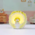Cute cabbage dog LED night light desktop ornament, creative warm lighting room decor. - 999-3 Yellow Cabbage Dog Star Lamp / Yellow