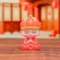Süße kleine Mönch Figur Auto Armaturenbrett Ornament Tisch Dekoration Harz Geschenk - Tang-Mönch-Stil (BJ21)