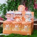 Cute bunny angel blind box figure, sweet collectible toy desk ornament for home decor. - 1135-13 Annie Baby Blind Box (Full Set of 6) / Set of 6 / Multicolor