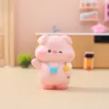 Niedliches rosa Schweinchen Figur mit kleiner Kamera Büro Ornament Auto Dekoration Geschenk - Kamera Schwein (2615-1) / Ausflug Schwein (2615-1)