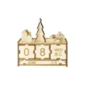 Wooden perpetual calendar DIY desk calendar holiday desktop decoration Christmas gift souvenir - Christmas Gift Calendars