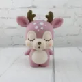 Cervo Rosa (Stile Salvadaio) / Grande (14.5x9x18.5cm)