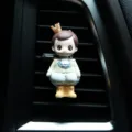 Cute cartoon prince car air freshener vent clip, adorable resin interior ornament style. - Prince Style / Single Pack