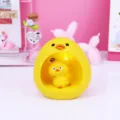 Süße gelbe Ente Nachtlicht für Kinder Schlafzimmer Nachttischlampe warmes Geschenk. - Stil A Gelbe Entenlampe
