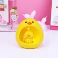 Süßes gelbes Ente Nachtlicht, niedliches Eierschalen-Design mit warmem LED-Licht für das Schlafzimmer. - Stil B Gelbe Entenlampe