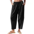 Gedetailleerd overzicht van casual losse korte broek met een comfortabele taille. - S / Bottoms / Zwart