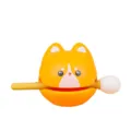Cute cat desktop phone holder pen stand multifunctional cartoon animal resin ornament for desk - Decorative Figurines / Wooden Fish Corgi
