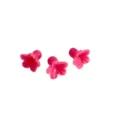 Pink shell powder morning glory flower beads DIY handmade jewelry accessories loose beads - Rose Red - Monochrome