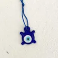 Turkse boze oog blauwe glas schildpad hanger amulet geluk amulet souvenir accessoire - Schildpad
