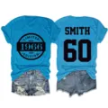 Casual Γυναικείο T-shirt 1966 Limited Edition Smith 60 Χρόνια Γενεθλίων Λεπτομέρεια Top - S / Tops / Μπλε της Λίμνης (Μαύρη Γραμματοσειρά)
