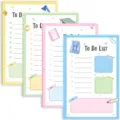 Colorful sticky notes to do list pad cute memo pads set for office school daily planning. - School Collection / 10*15cm