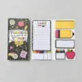 Joli ensemble de notes adhésives professeur bloc-notes papeterie mignonne dessin animé - 20*10cm / Collection enseignants