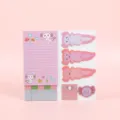Set di Note Adesive Axolotl Carine, Blocco Note Animale Cartone Animato e Segnapagina, Rosa - 14.5*10CM / Axolotl