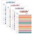 Colorful To Do List notepad sticky memo pad daily planner with checklist columns for school - Morandi Color Style / 10*15cm