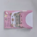 Notes autocollantes mignonnes en forme de cochon, blocs-notes charmants en rose, blanc et gris. - 6,5*10,5cm / Cochon