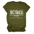 Detailed close up view of the army green short sleeve t shirt with graphic print. - S / Tops / Army Green