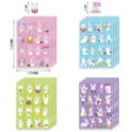 Lindo conjunto de pegatinas de conejito de pascua, etiquetas decorativas coloridas para sobres. - Paquete de 16 Hojas / Conejo de Pascua