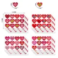 Set de hojas de pegatinas decorativas en forma de corazón día de la madre dimensiones - Paquete de 16 Hojas / Día de la madre