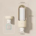 Wall-mounted disposable paper cup dispenser, dustproof organizer holder for home kitchen office. - 40 Pieces Set / Cream