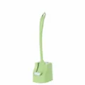 Square Green Toilet Brush Set with Long Handle Bathroom Cleaning Tool Base 12x44cm - Square Green