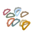 Baby silicone teether set, anti-eating hand molar bracelet, infant teething toys for soothing. - Cloud Teether