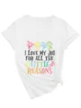 Women V-Neck Short Sleeve T-Shirt Fashion Casual Funny Slogan Graphic Tee Summer Tops - S / Tops / White